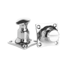 De Oude Deurklink WC Slot - Draaiknop glanzend nikkel