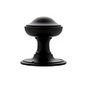 De Oude Deurklink Deurknop 80mm - Rond zwart