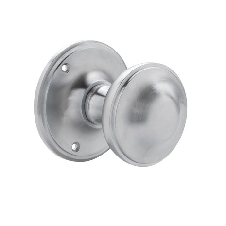 De Oude Deurklink Deurknop 80mm - Rond mat nikkel