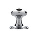 De Oude Deurklink Deurknop 80mm - Rond draaibaar nikkel De Oude Deurklink Deurknop 80mm - Rond draaibaar nikkel