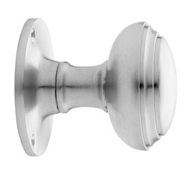 De Oude Deurklink Deurknop 55mm draaibaar mat nikkel