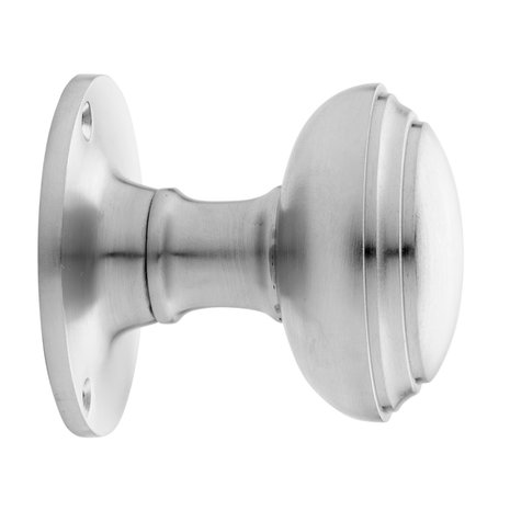 De Oude Deurklink Draaibare ronde deurknop 55mm in mat nikkel - voor binnen en buiten | De Oude Deurklink De Oude Deurklink Draaibare ronde deurknop 55mm in mat nikkel - voor binnen en buiten | De Oude Deurklink