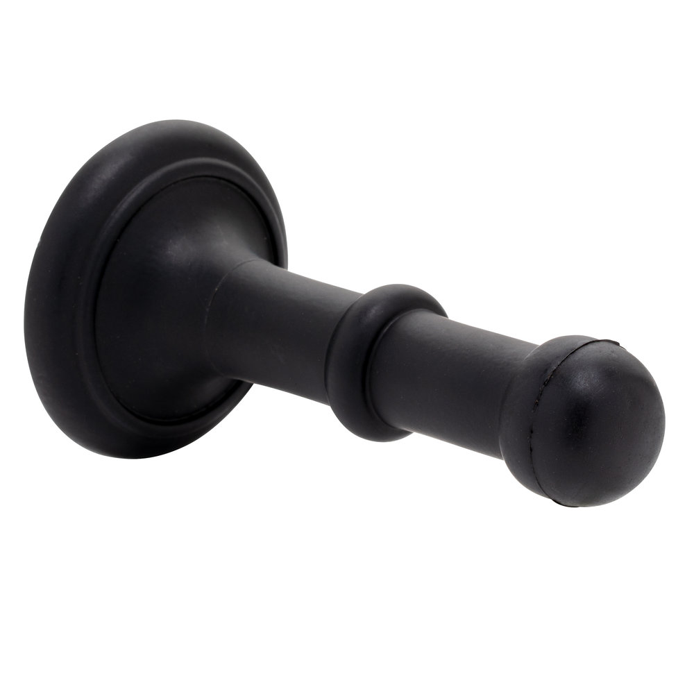 De Oude Deurklink Deurstopper met mat zwarte poedercoating De Oude Deurklink Deurstopper met mat zwarte poedercoating