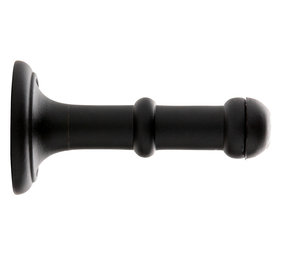 De Oude Deurklink Deurstopper met mat zwarte poedercoating De Oude Deurklink Deurstopper met mat zwarte poedercoating