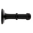 Deurstopper met mat zwarte poedercoating Deurstopper met mat zwarte poedercoating