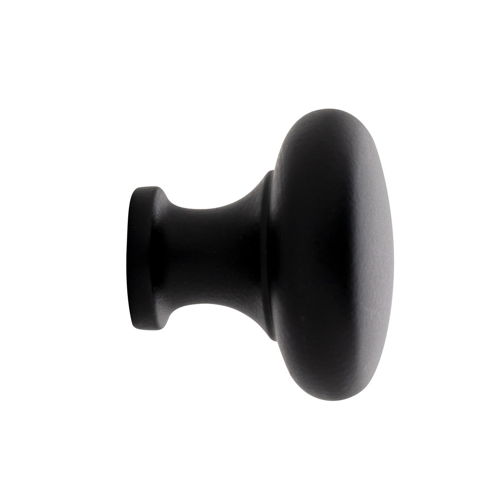 De Oude Deurklink Meubelknop 38 mm in mat zwart De Oude Deurklink Meubelknop 38 mm in mat zwart