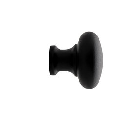 De Oude Deurklink Meubelknop 25 mm in mat zwart De Oude Deurklink Meubelknop 25 mm in mat zwart