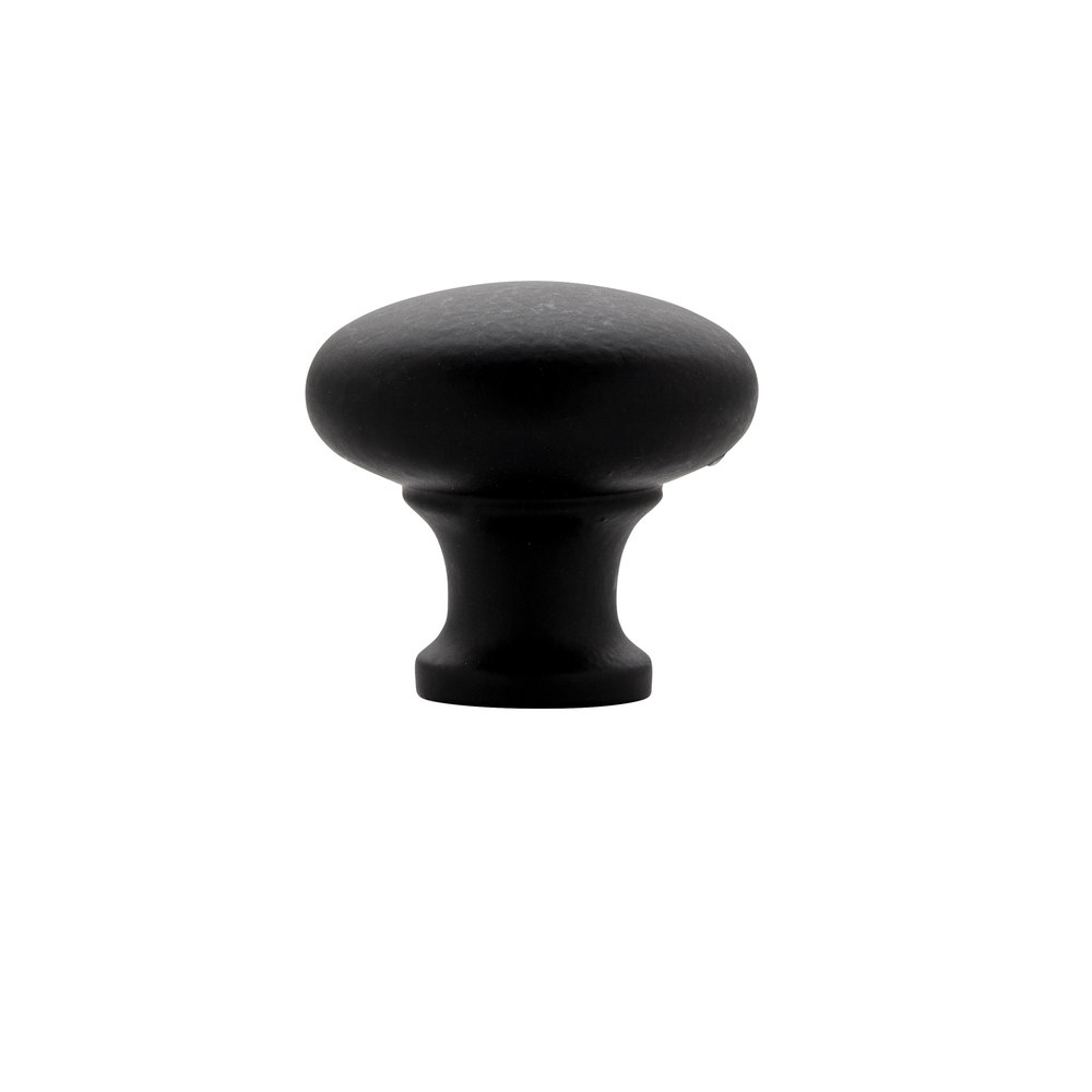 De Oude Deurklink Meubelknop 25 mm in mat zwart - voor kast of lade - De Oude Deurklink