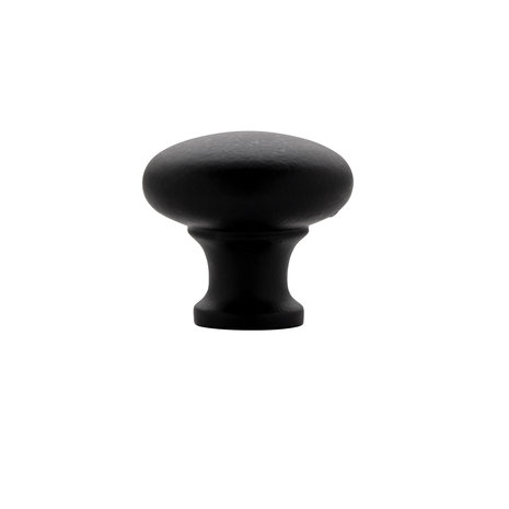 De Oude Deurklink Meubelknop 25 mm in mat zwart - voor kast of lade - De Oude Deurklink