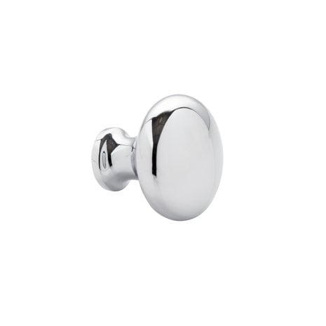 De Oude Deurklink Meubelknop 25 mm in glanzend nikkel