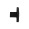 Mooi Deurbeslag Knop Nova 50 mm - meubelknop mat zwart voor kast of lade - Mooi Deurbeslag Mooi Deurbeslag Knop Nova 50 mm - meubelknop mat zwart voor kast of lade - Mooi Deurbeslag