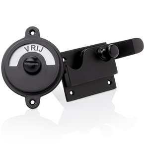 WC-slot vrij en bezet met hendel WC-slot vrij en bezet met hendel