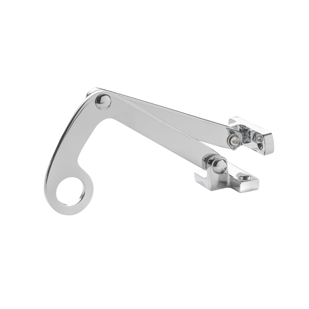 De Oude Deurklink Raamuitzetter bovenraam - nikkel