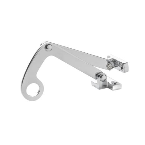 De Oude Deurklink Raamuitzetter bovenraam - nikkel