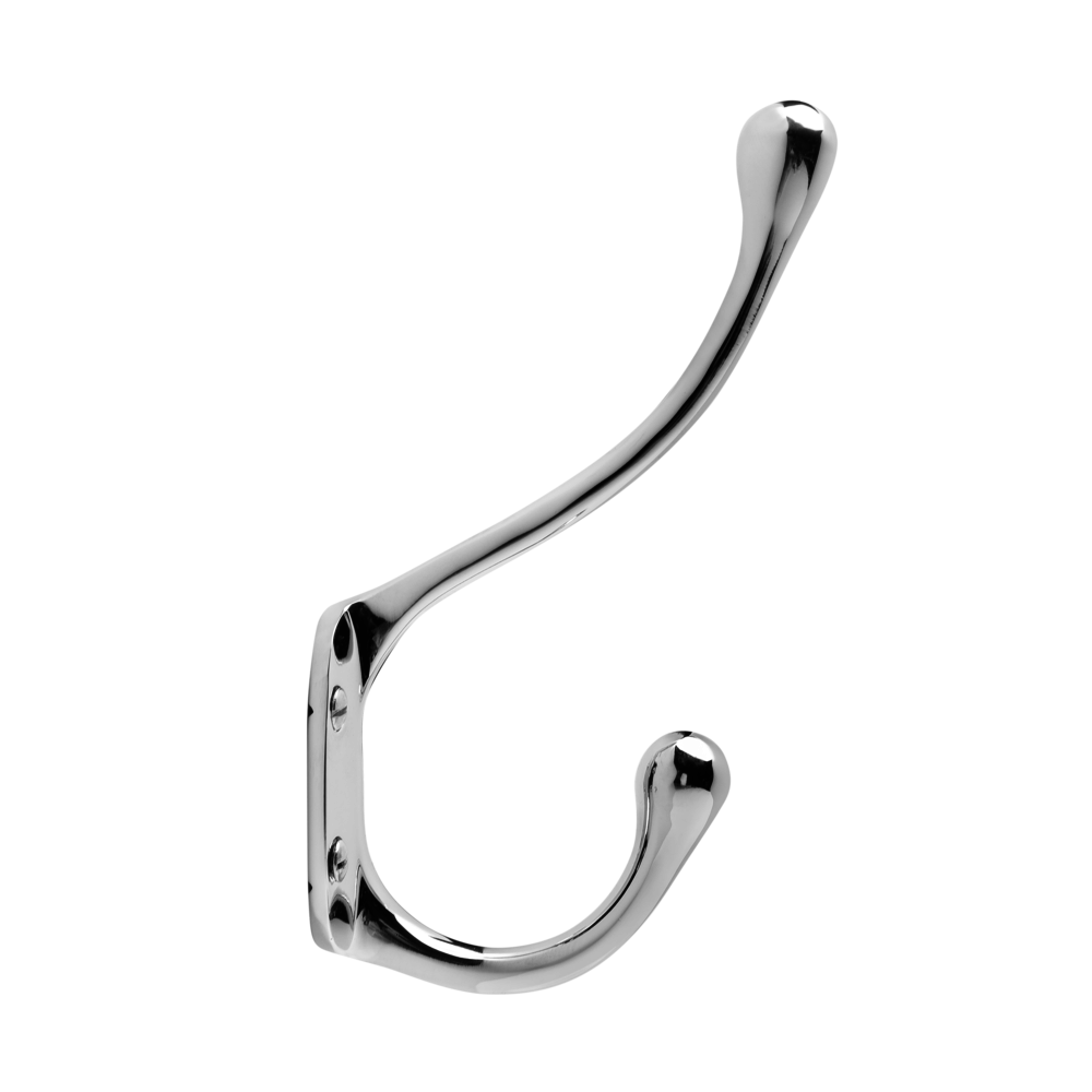 De Oude Deurklink Kapstokhaak nikkel - voor hal of garderobe - De Oude Deurklink De Oude Deurklink Kapstokhaak nikkel - voor hal of garderobe - De Oude Deurklink