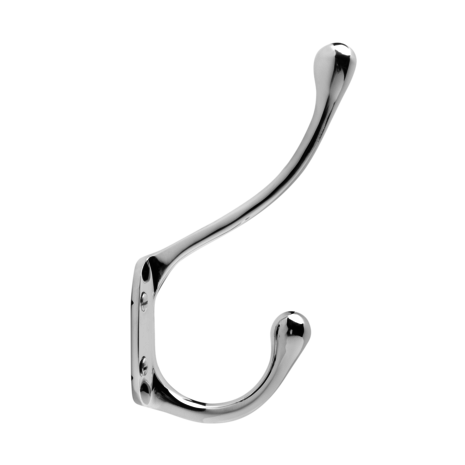 De Oude Deurklink Kapstokhaak nikkel - voor hal of garderobe - De Oude Deurklink De Oude Deurklink Kapstokhaak nikkel - voor hal of garderobe - De Oude Deurklink