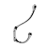 De Oude Deurklink Kapstokhaak nikkel - voor hal of garderobe - De Oude Deurklink De Oude Deurklink Kapstokhaak nikkel - voor hal of garderobe - De Oude Deurklink