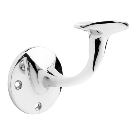 De Oude Deurklink Trapleuning houder nikkel - opschroevend De Oude Deurklink Trapleuning houder nikkel - opschroevend