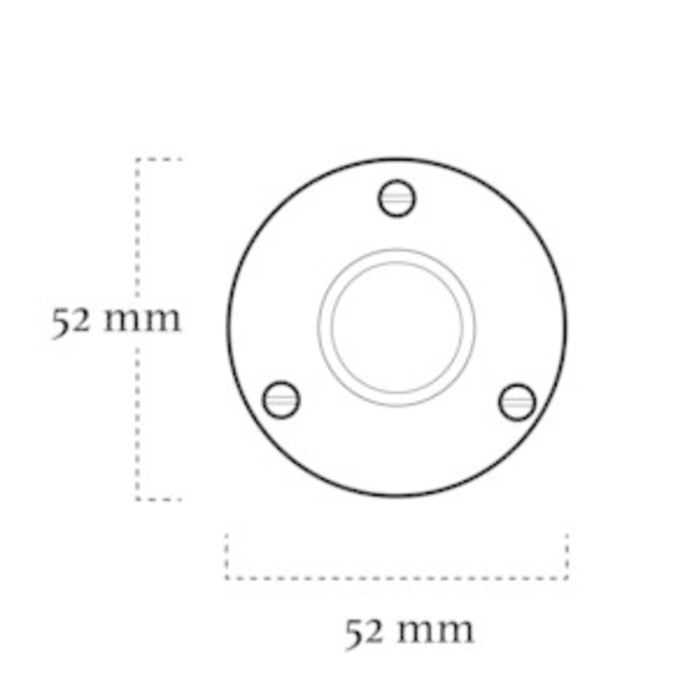 De Oude Deurklink Rozet - Rond mat nikkel De Oude Deurklink Rozet - Rond mat nikkel