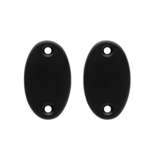De Oude Deurklink Blindrozet ovaal - mat zwart De Oude Deurklink Blindrozet ovaal - mat zwart