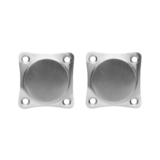 De Oude Deurklink Blindrozet vierkant - mat nikkel De Oude Deurklink Blindrozet vierkant - mat nikkel