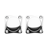 De Oude Deurklink Blindrozet vierkant - glanzend nikkel De Oude Deurklink Blindrozet vierkant - glanzend nikkel