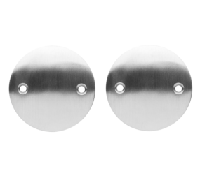 De Oude Deurklink Blindrozet rond - mat geborsteld nikkel