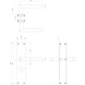 Intersteel Deurklink jura schild zwart 250x55x2mm profielcilindergat 55mm Intersteel Deurklink jura schild zwart 250x55x2mm profielcilindergat 55mm