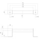 Intersteel Handgreep mat zwart 196 x 25 mm Intersteel Handgreep mat zwart 196 x 25 mm