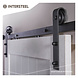 Intersteel Schuifdeursysteem basic mat zwart Intersteel Schuifdeursysteem basic mat zwart