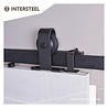 Intersteel Schuifdeursysteem basic top mat zwart - incl. rail en beslag - Intersteel Intersteel Schuifdeursysteem basic top mat zwart - incl. rail en beslag - Intersteel