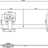 Intersteel Schuifdeursysteem wheel top mat zwart - incl. rail en beslag - Intersteel