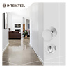 Intersteel deurknop rond 55 mm éénzijdige montage aluminium Intersteel deurknop rond 55 mm éénzijdige montage aluminium