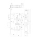 Intersteel Woningbouw klavier dag- en nachtslot wit 55mm Intersteel Woningbouw klavier dag- en nachtslot wit 55mm
