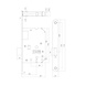 Intersteel Woningbouw klavier kastslot wit 55 mm Intersteel Woningbouw klavier kastslot wit 55 mm