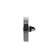 Intersteel Deurbel rond verdekt ø53x10 geborsteld rvs Intersteel Deurbel rond verdekt ø53x10 geborsteld rvs