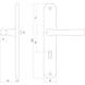 Intersteel Deurklink yvonne op schild sleutelgat 56 mm messing gelakt Intersteel Deurklink yvonne op schild sleutelgat 56 mm messing gelakt
