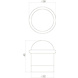 Intersteel Deurstopper met ring messing gelakt Intersteel Deurstopper met ring messing gelakt