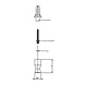 Intersteel Handdoekhaak trapezium rvs geborsteld Intersteel Handdoekhaak trapezium rvs geborsteld