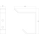 Intersteel Kapstokhaak gebogen rvs geborsteld 93 mm Intersteel Kapstokhaak gebogen rvs geborsteld 93 mm