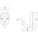 Intersteel Jashaak ovaal rvs geborsteld Intersteel Jashaak ovaal rvs geborsteld