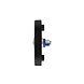 Intersteel Deurbel ovaal verdekt 65x30x10 rvs mat zwart Intersteel Deurbel ovaal verdekt 65x30x10 rvs mat zwart