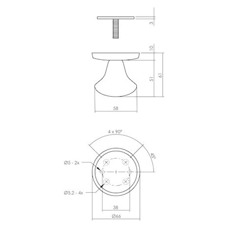 Intersteel Voordeurset SKG3 – Zwart RVS Veiligheidsbeslag met Kerntrekbeveiliging | Compleet Met Deurklink, Bel, Brievenbus & Tochtklep