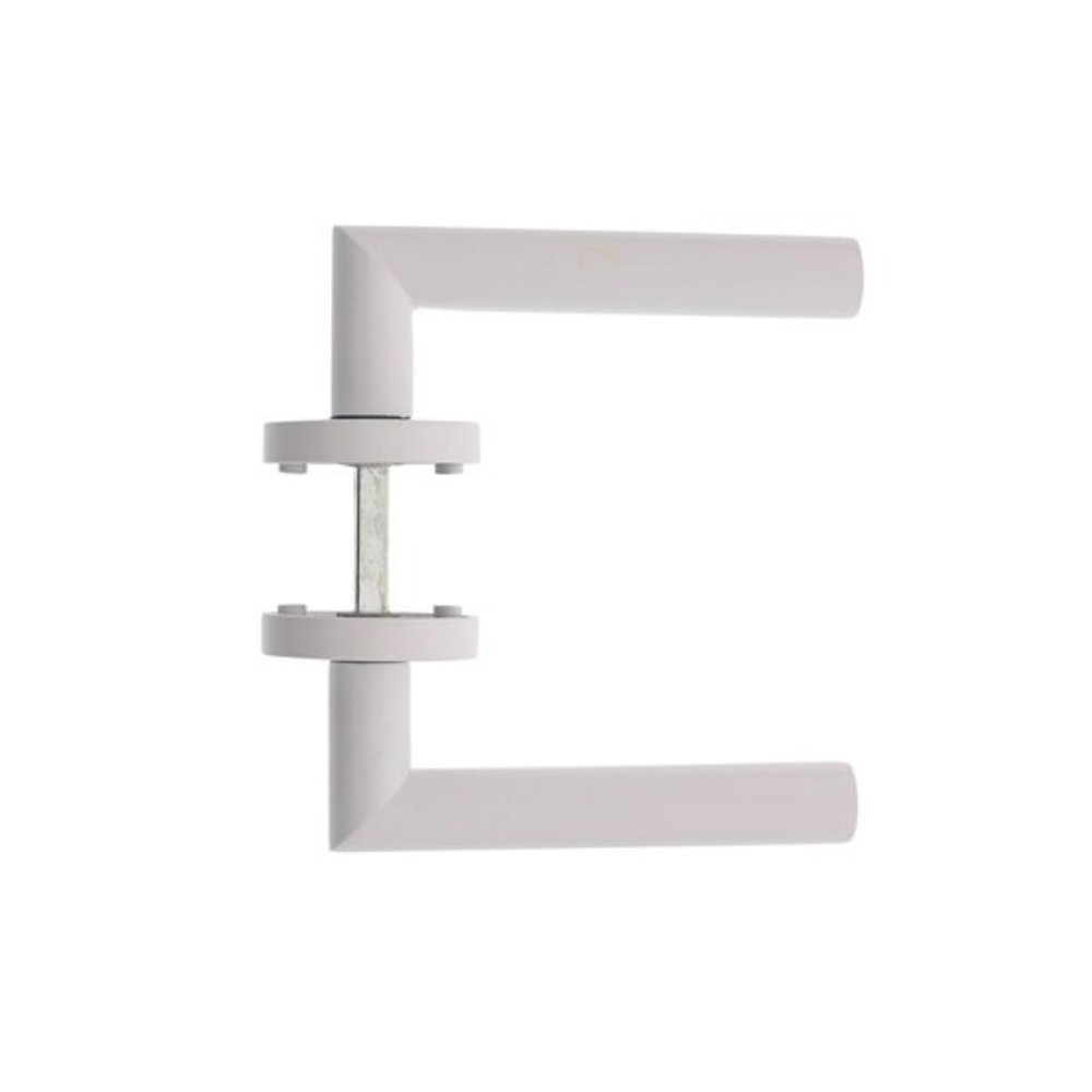 Intersteel Deurklink Bastian rond rozet wit - deurbeslag voor binnendeur - Intersteel Intersteel Deurklink Bastian rond rozet wit - deurbeslag voor binnendeur - Intersteel