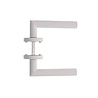 Intersteel Deurklink Bastian rond rozet wit - deurbeslag voor binnendeur - Intersteel Intersteel Deurklink Bastian rond rozet wit - deurbeslag voor binnendeur - Intersteel