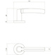 Intersteel Deurklink bas könig elegant fusion geborsteld rvs Intersteel Deurklink bas könig elegant fusion geborsteld rvs