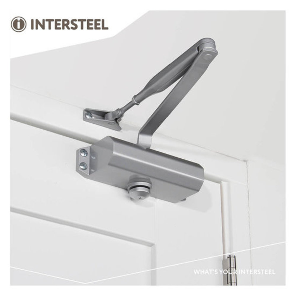 Intersteel Deurdranger met schaararm DR 122 - zachtsluitend - Intersteel Intersteel Deurdranger met schaararm DR 122 - zachtsluitend - Intersteel