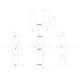 Intersteel Veiligheidsbeslag ovaal met kerntrekbeveiliging profielcilindergat mat zwart 55 mm achterdeurbeslag Intersteel Veiligheidsbeslag ovaal met kerntrekbeveiliging profielcilindergat mat zwart 55 mm achterdeurbeslag