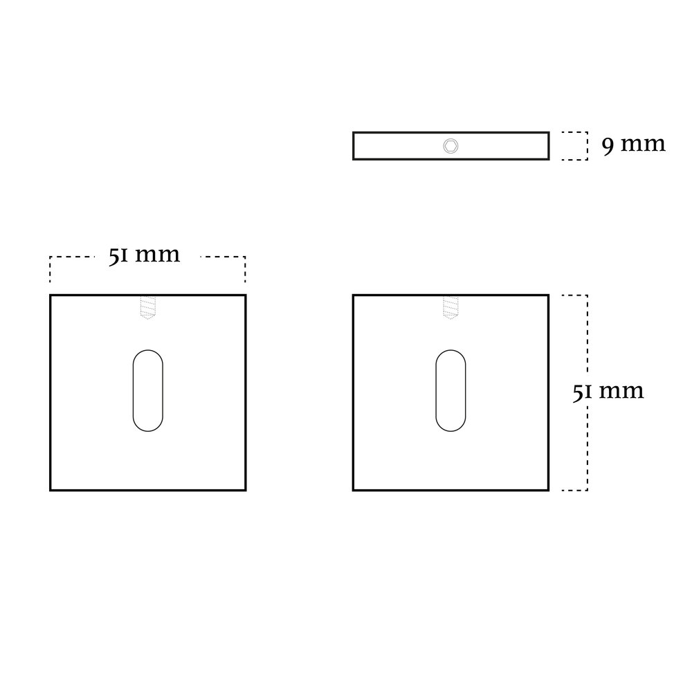 Mooi Deurbeslag Nova21 geveerde deurklink in zwart met vierkante sleutelrozetten Mooi Deurbeslag Nova21 geveerde deurklink in zwart met vierkante sleutelrozetten