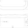 Intersteel Meubelgreep 120mm nikkel - voor kast of lade - Intersteel Intersteel Meubelgreep 120mm nikkel - voor kast of lade - Intersteel
